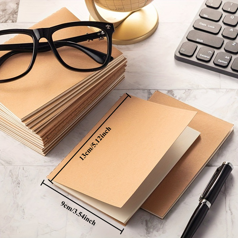 Notebook 5/10/20 Pcs Mini 5.12 - Vintage Leather Journal Notebook ulasan dan harga
