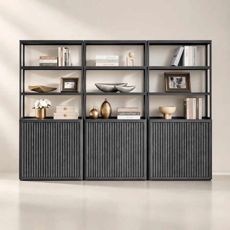 71 Tall Book Shelf with Doors, - Books ulasan dan harga