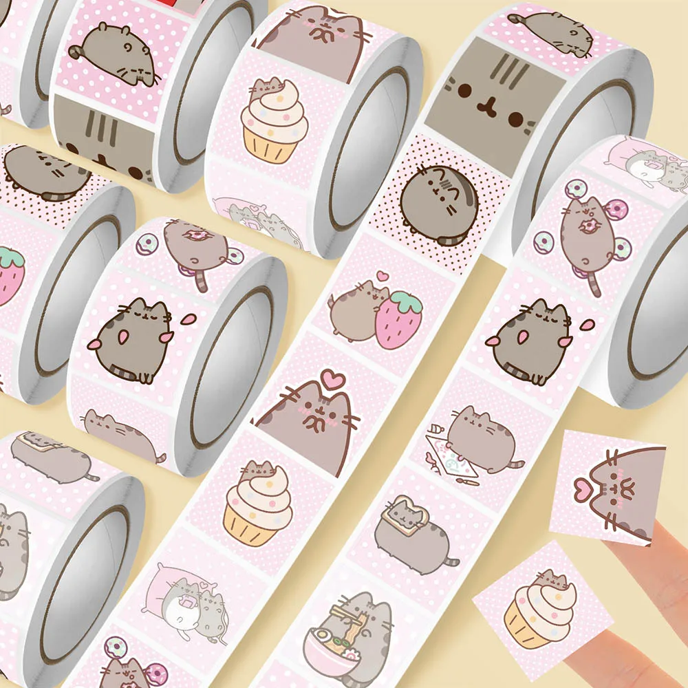 Hou 500pcs Pusheen Cartoon Cat - Books ulasan dan harga