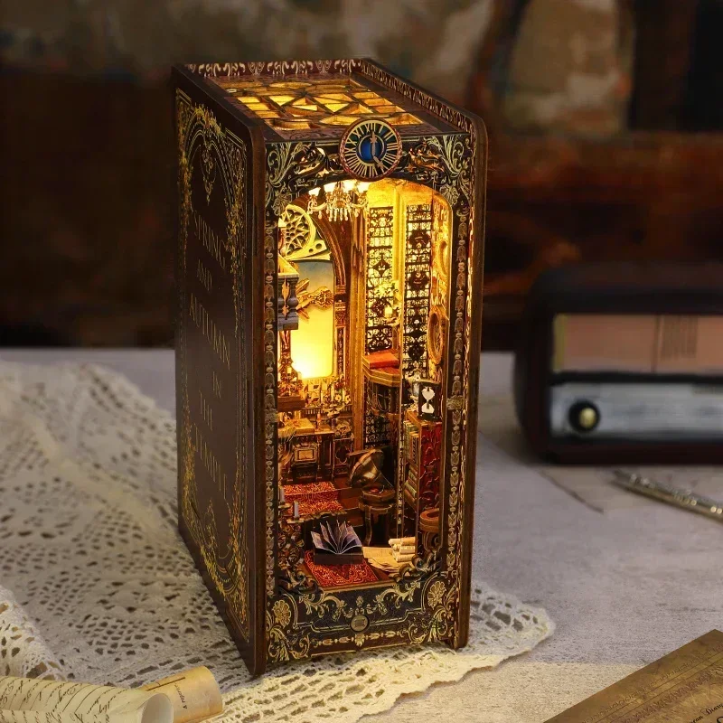 DIY Wooden Book Nook Shelf Ins - Diy Wooden Book Nook Kit Shelf Insert ulasan dan harga