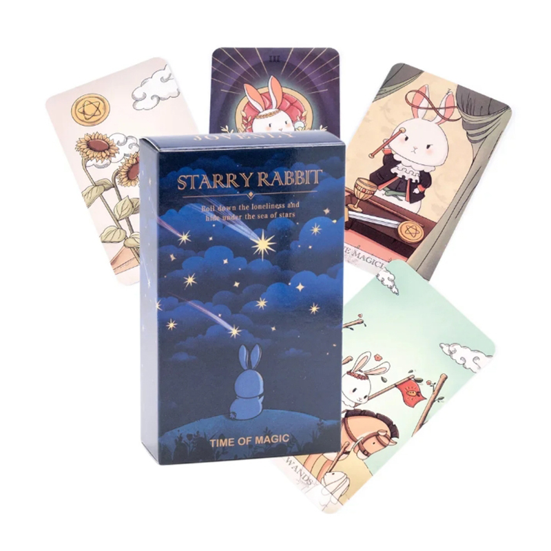 Creative Starry Rabbit Tarot C - Tarot Deck With Guidebook ulasan dan harga