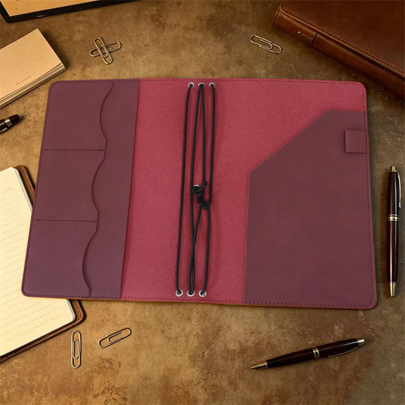 Leather A5 Notebook Cover Mult - Vintage Leather Journal Notebook ulasan dan harga